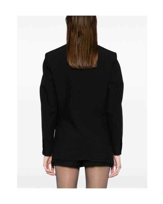 Coperni Black Long-Sleeved Blazer