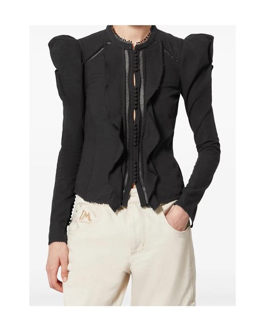 Isabel Marant Black Calina Shirt