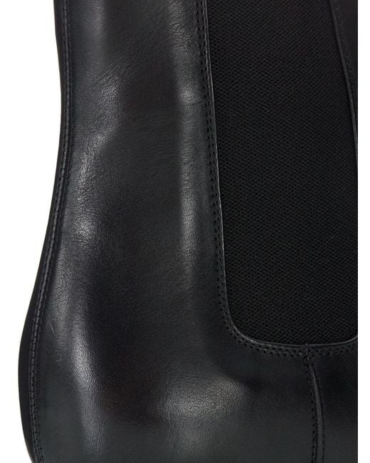 Saint Laurent Black Wyatt Chelsea Boots for men
