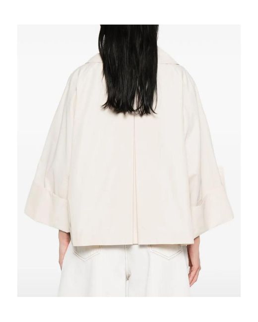 Peserico Natural Double-Breasted Blazer