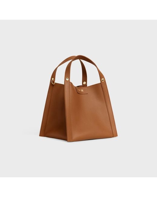 Céline Brown Small Cube Bag