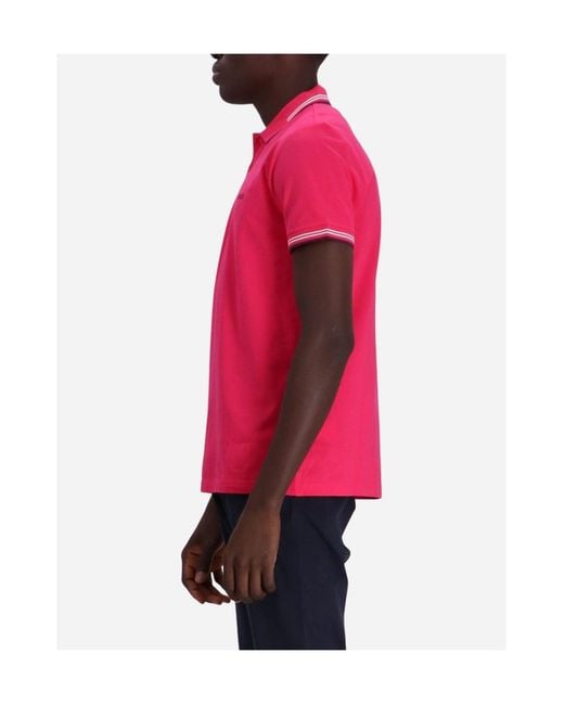 Boss Pink Paul Cotton Polo Shirt for men