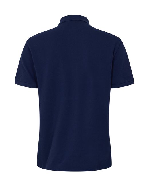 Polo Ralph Lauren Blue Logo Short Sleeve Polo Shirt for men