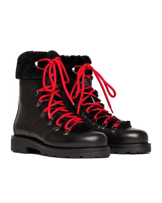 Scarosso Black Kat Fur Boots