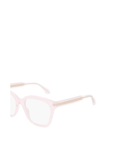 Gucci White Eyewear Rectangular Glasses And Frames