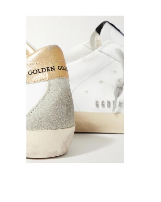 Golden Goose Deluxe Brand White Imitation Of Old Low-Top Leisure Sneakers