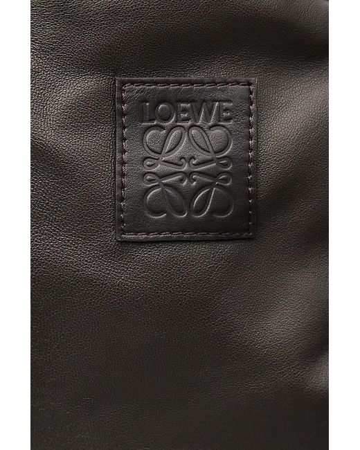 Loewe Black Hooded Bomber Jacket for men