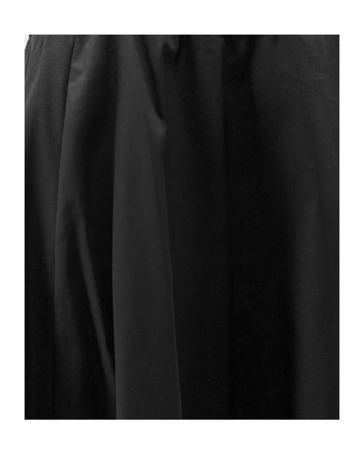 Aspesi Blue Stretch Poplin Skirt