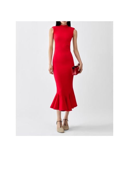 Jacquemus Red Sleeveless Dress