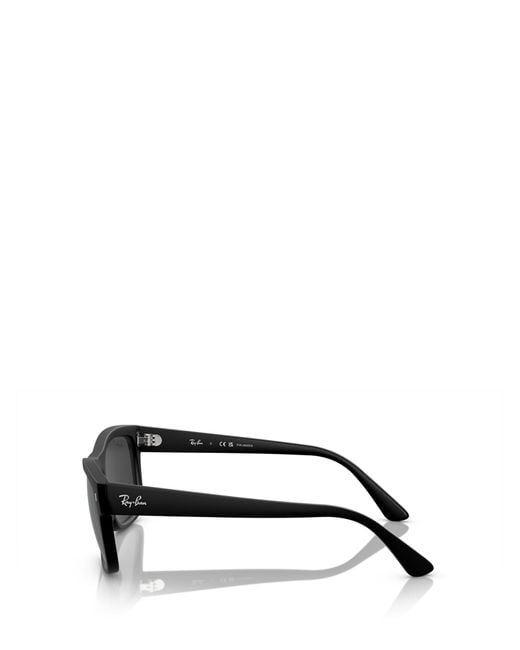 Ray-Ban Black Rectangular Sunglasses for men