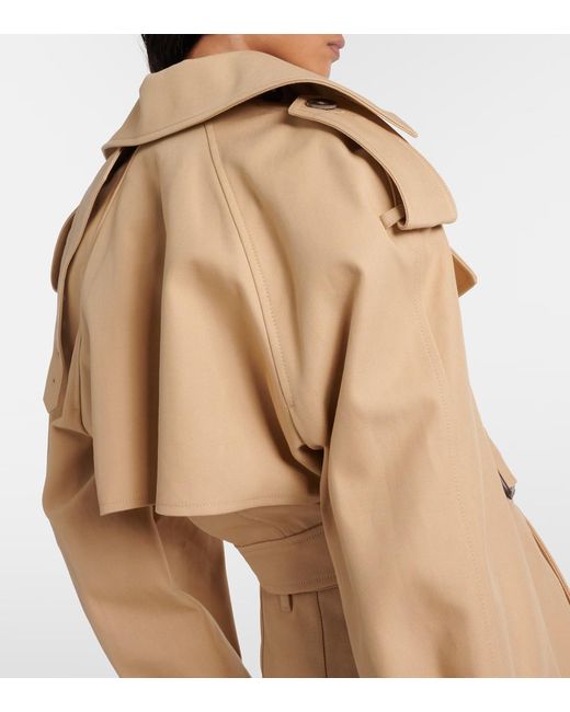 Wardrobe NYC Natural Cropped Lapel Jacket