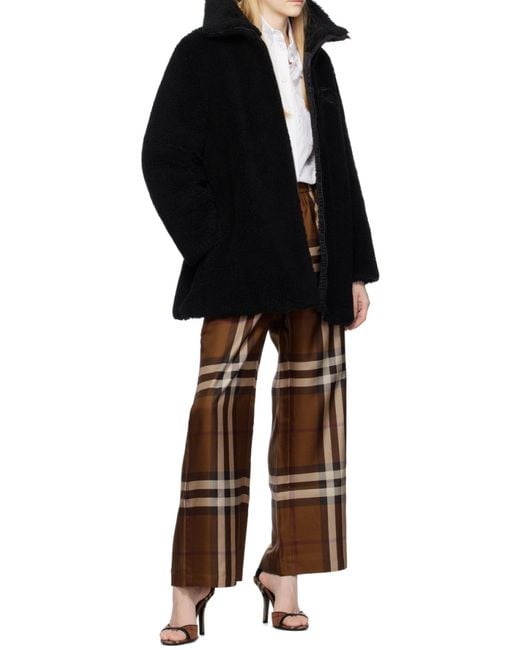 Burberry Multicolor Checked Elasticated Waistband Trousers