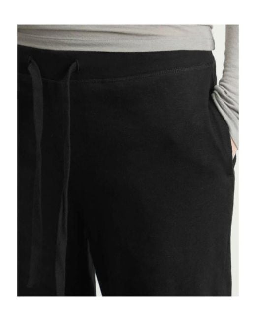 Entire studios Black Drawstring Casual Pants for men