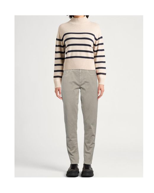 Brunello Cucinelli Gray Denim Trousers