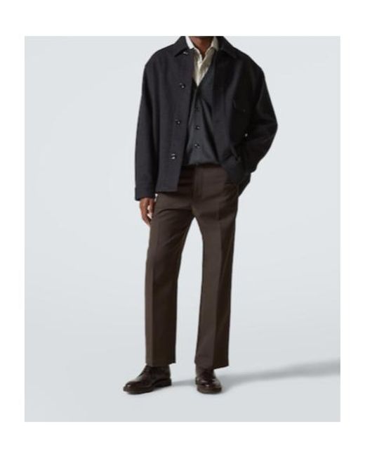 John Lobb Black Alder Leather Lace-Up Boots for men
