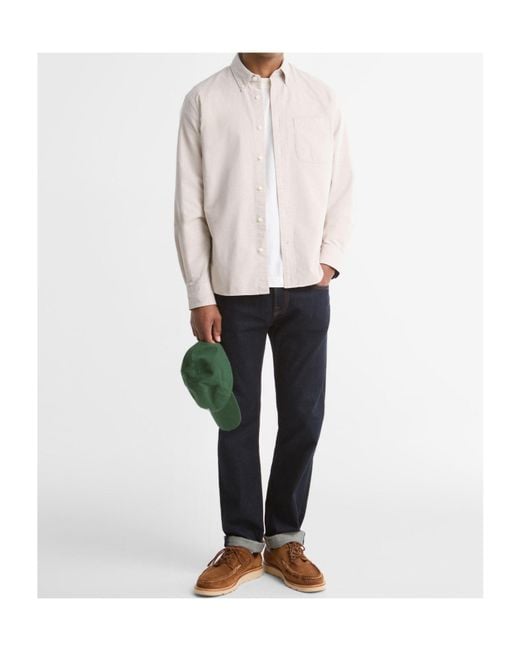 Barbour Gray Buttondown Plain Shirt for men
