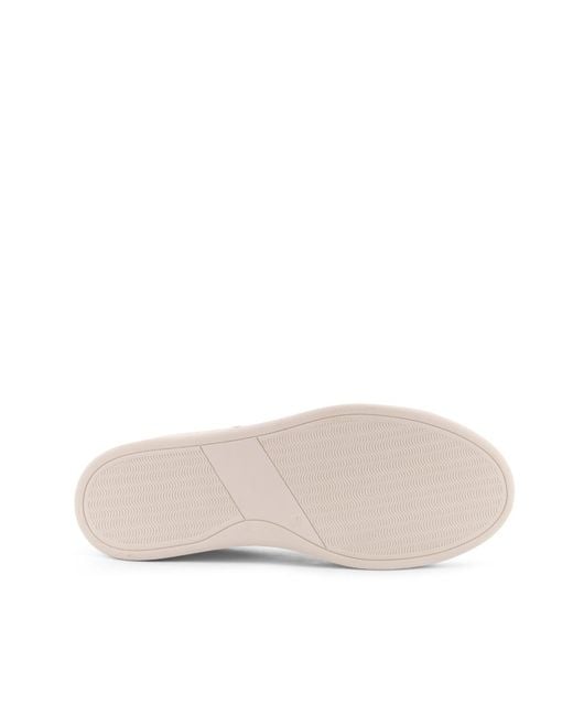Kiton Pink Logo Printed Low-Top Sneakers for men