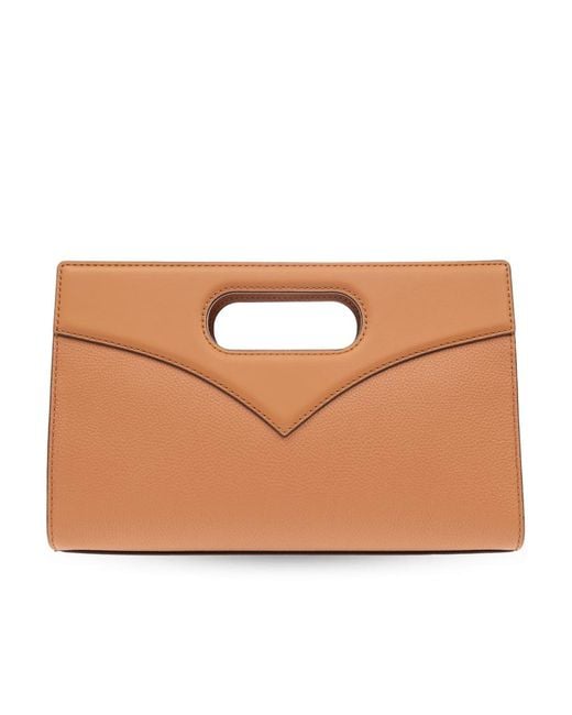 MCM Brown Small Diamond Tote Bag