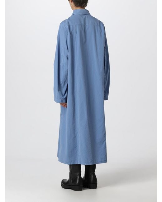 Our Legacy Blue Machine Longline Shirt Dress
