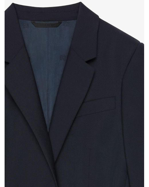 Givenchy Blue Voyou Jacket