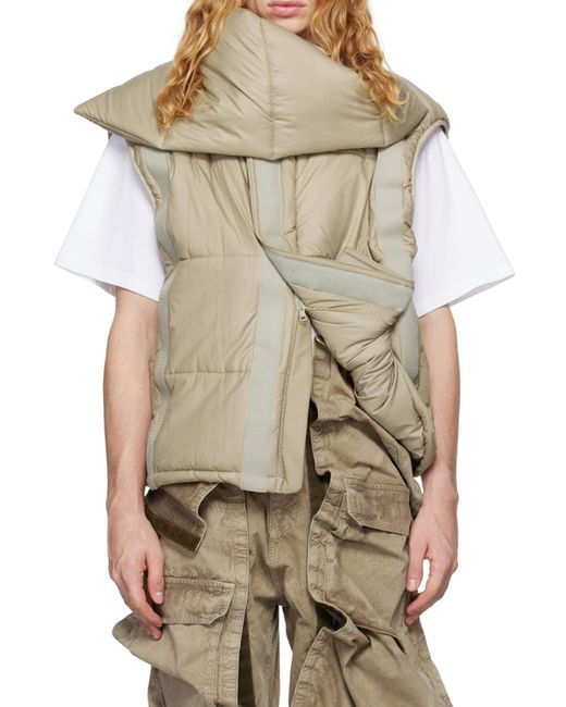 Y. Project Natural Padded Gilet for men