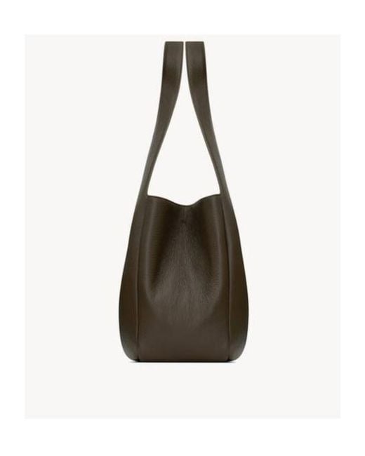 Saint Laurent Brown Le 5 À 7 Bea Shopping Bag