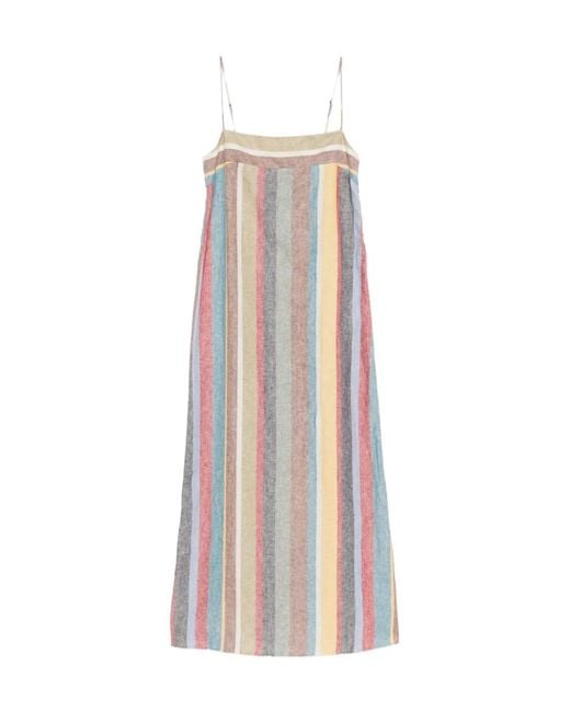 Staud White Sleeveless Dress