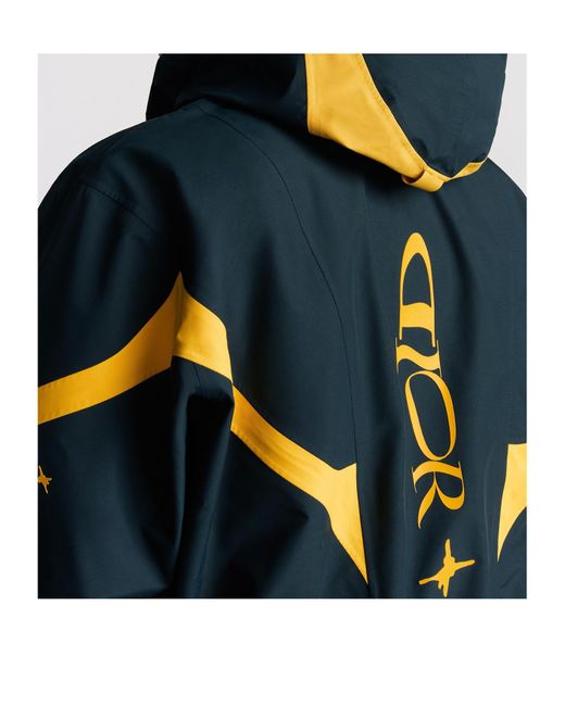 Dior Blue And Descente And Lewis Hamilton Ski Parka for men