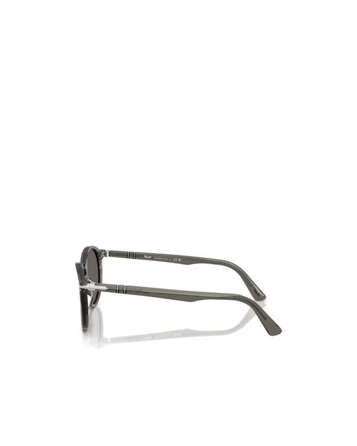 Persol Multicolor Round Frame Sunglasses