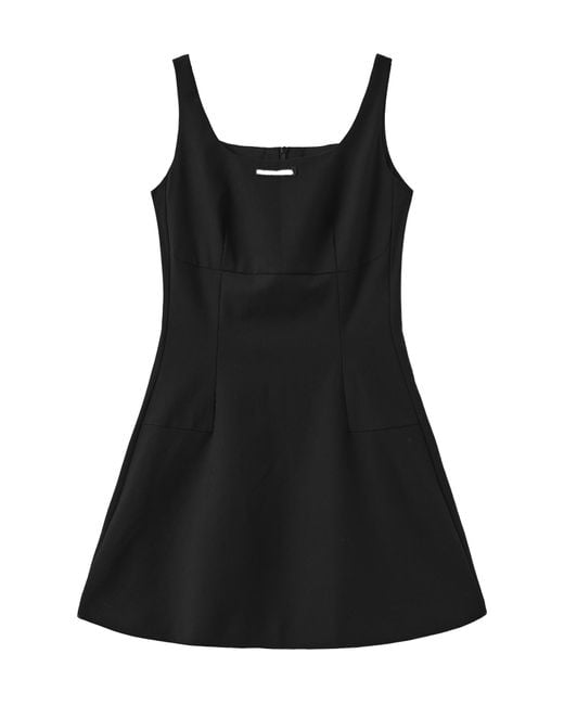 Marissa Chiara Black A-Line Dress