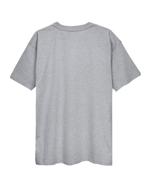 Moschino Gray Teddy Bear-Print Cotton T-Shirt