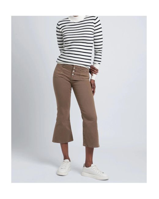 MAX&Co. Natural Flared Jeans