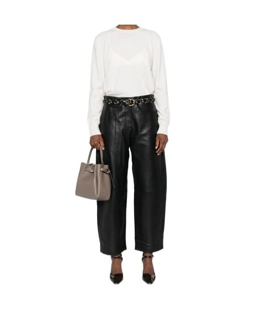 Givenchy White Long-Sleeve Cashmere Sweater