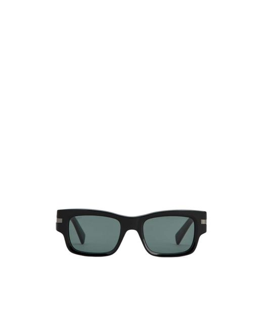 Tod's Green Rectangular Sunglasses for men