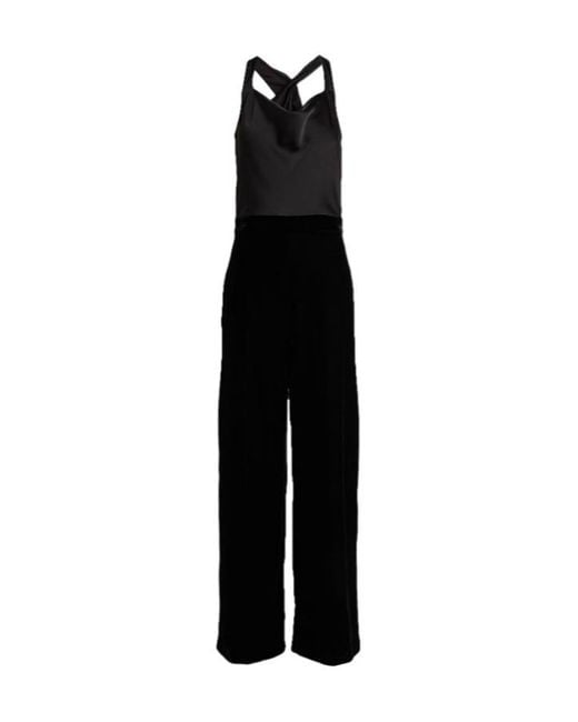 MAX&Co. Black Sleeveless Velvet Bodysuit