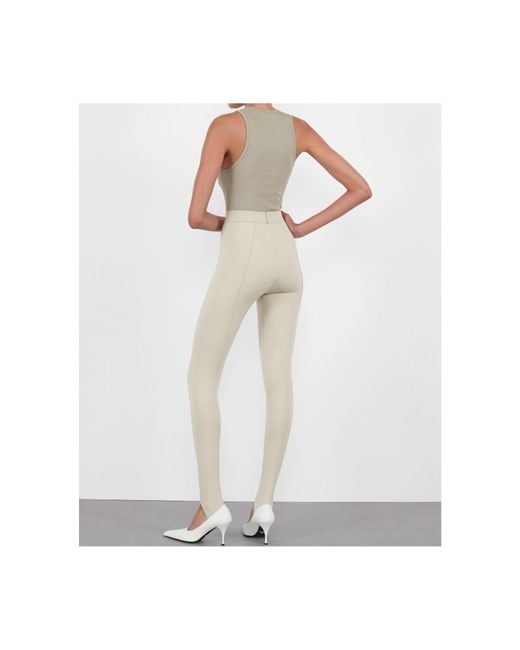 Wardrobe NYC Natural Ribbed Tank Top