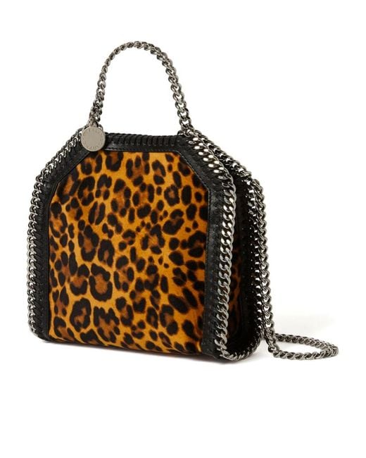 Stella McCartney Brown Falabella Tiny Tote Bag