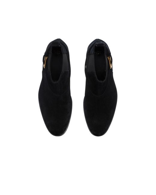 Balmain Black Anthem Chelsea Boots for men