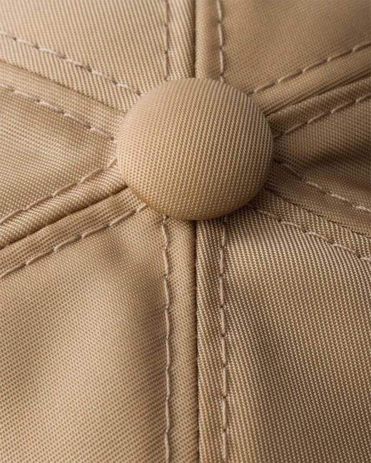 Prada Natural Re-Nylon Baseball Cap
