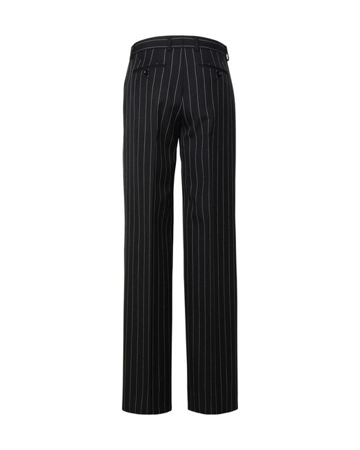 Dolce & Gabbana Black Virgin Wool Trousers