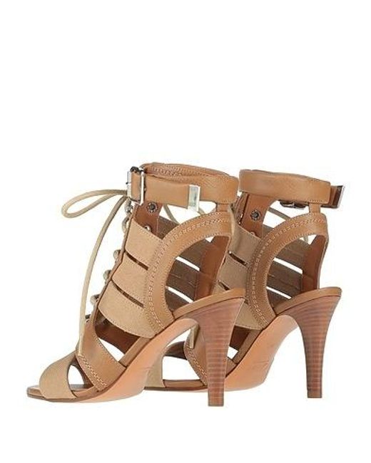 Chloé Metallic Sandals