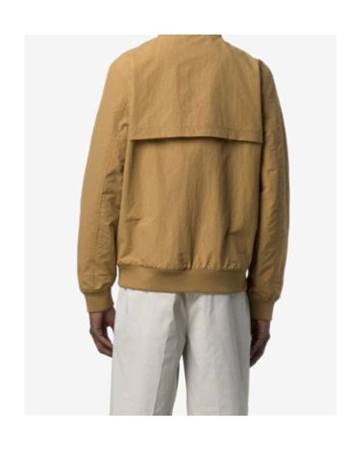 K-Way Brown Arsene Reversible Jacket for men