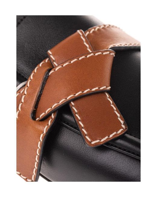 Loewe Brown Gate Flat Mule
