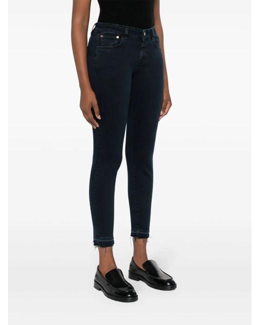 Closed Blue Baker Mid-Rise Skinny Jeans