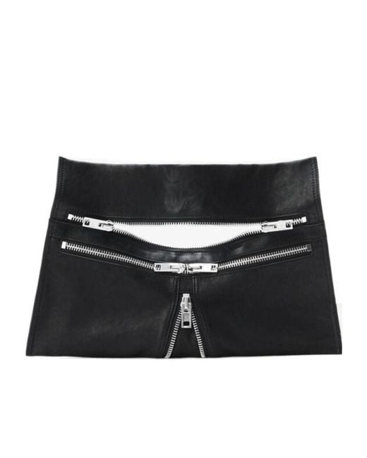 Alexander Wang Black Geo Medium Hobo Bag