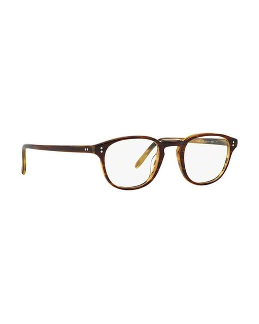 Oliver Peoples Metallic Fairmont Glasses for men