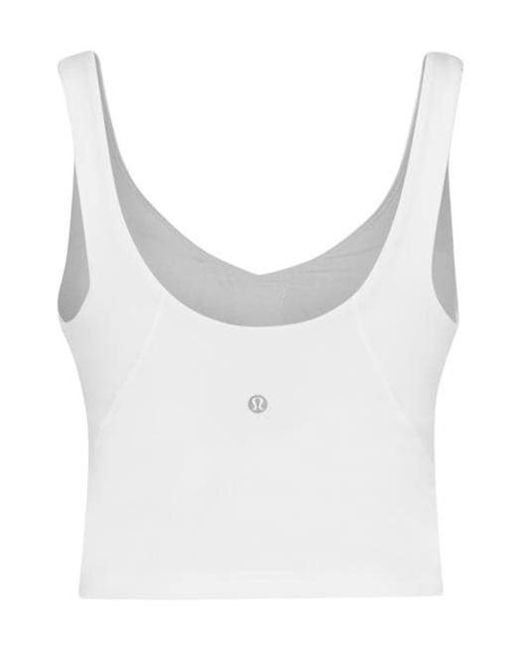 lululemon athletica White Align Tank Top