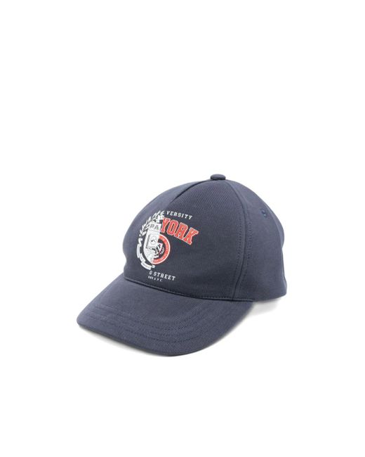 A.P.C. Blue X Marc Jacobs Curved Peak Baseball Cap for men