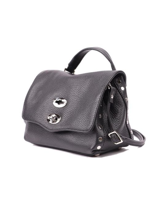 Zanellato Black Flip Shoulder Bag