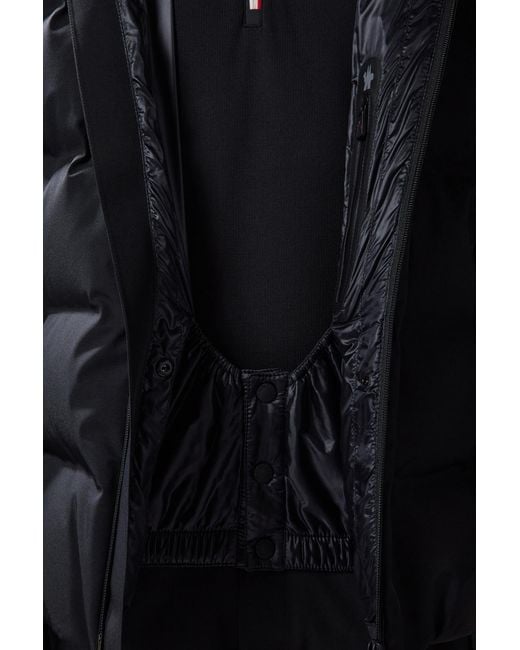 Moncler Black Montgetech Down Jacket for men